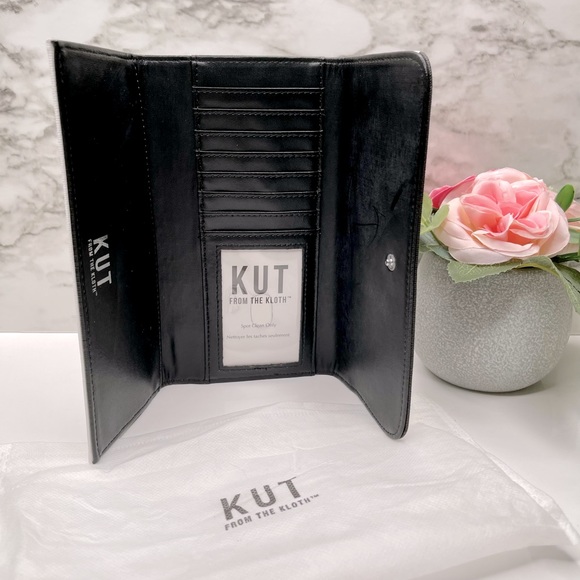 🌷HOST PICK!!🌷🌸Kut from the kloth slim striped wallet 🌸 - Picture 3 of 6